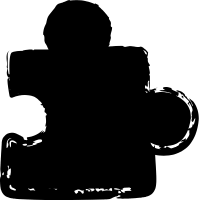 Puzzle Piece Element from Inky (Solid) Set