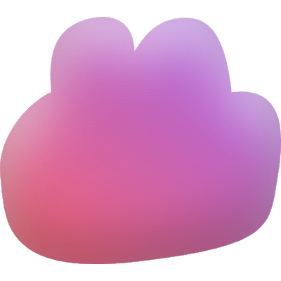 Rabbit Abstract Element from Inky (Gradient) Set