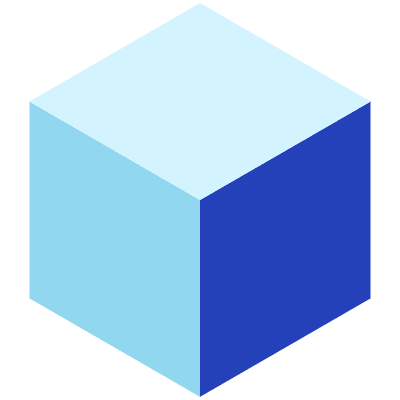 Rectangle Cube Element from 3D Motifs (Flat) Set