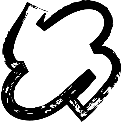 Ribbon Wave Line Element from Inky (Brushes) Set