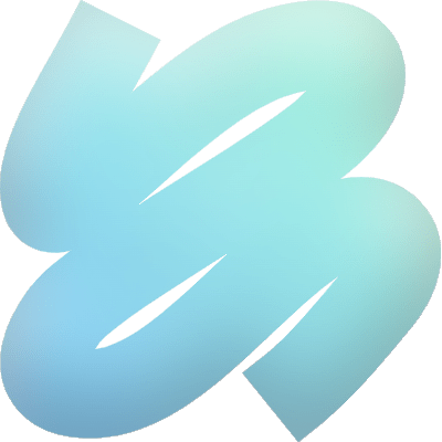 Ribbon Wave Line Element from Inky (Gradient) Set