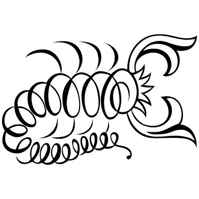 Scorpio Element from Flourishes Motifs Set