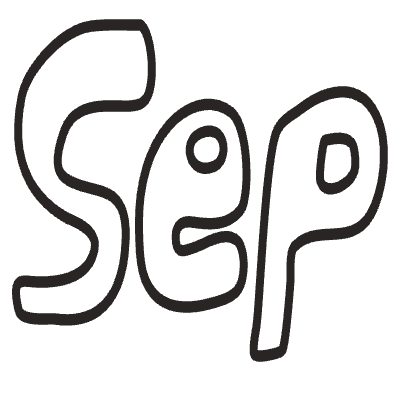 September Element from Doodles (Monochrome) Set