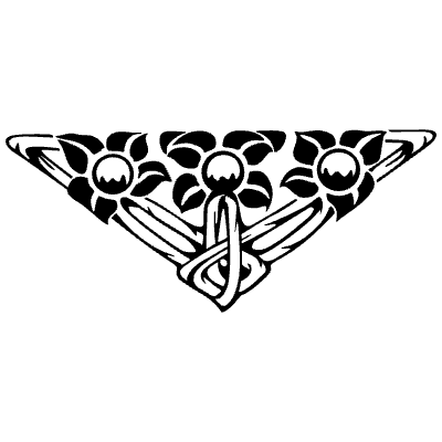 Set E Ornament 2 Element from Art Nouveau Motifs Set