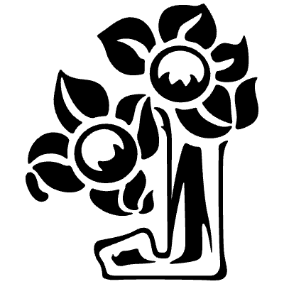 Set E Ornament 7 Element from Art Nouveau Motifs Set