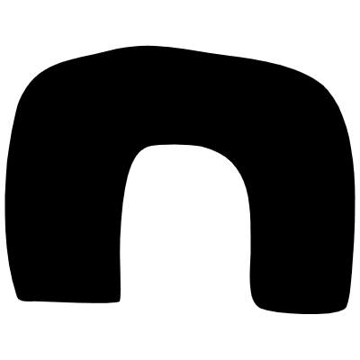 Shape Abstract Arch Thick Element from Organica (Solid) Set