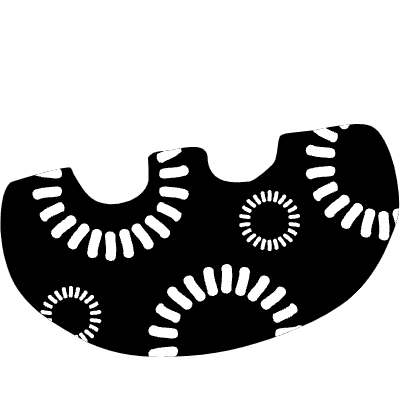 Shape Abstract Bread Element from Organica (Texturized) Set