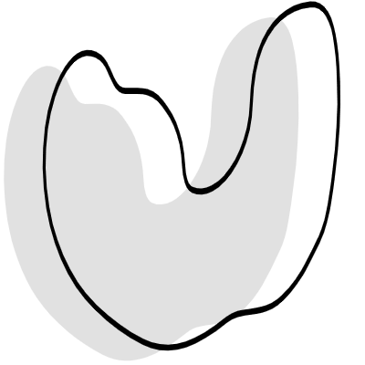 Shape Abstract Clay Bold Element from Organica (Combo) Set