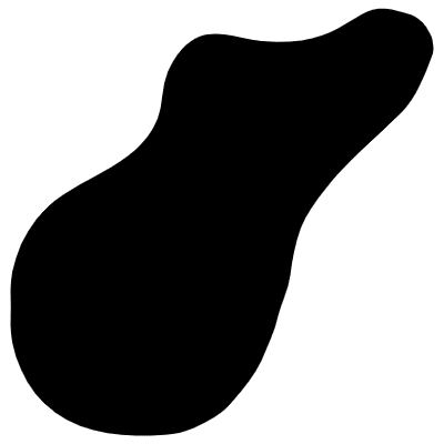 Shape Abstract Comet Element from Organica (Solid) Set