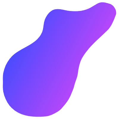 Shape Abstract Comet Element from Organica (Gradient) Set