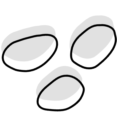 Shape Abstract Dot Rocks Element from Organica (Combo) Set