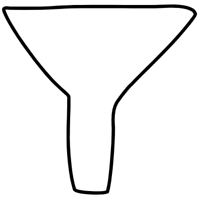 Shape Abstract Filter Funnel Element from Organica (Duo) Set