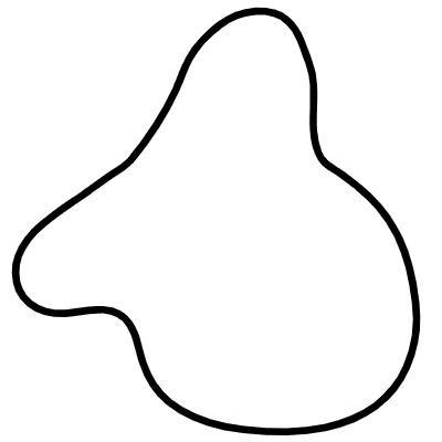 Shape Abstract Fish Element from Organica (Duo) Set