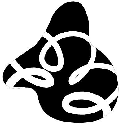 Shape Abstract Fish Element from Organica (Texturized) Set