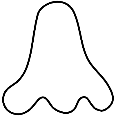 Shape Abstract Nose Element from Organica (Duo) Set