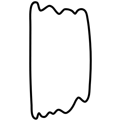 Shape Abstract Paint Element from Organica (Line) Set