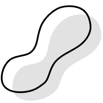 Shape Abstract Peanut Element from Organica (Combo) Set