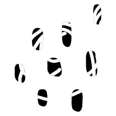 Shape Abstract Rain Element from Organica (Texturized) Set