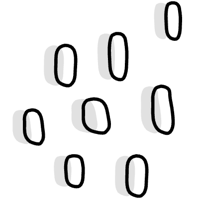 Shape Abstract Rain Element from Organica (Combo) Set