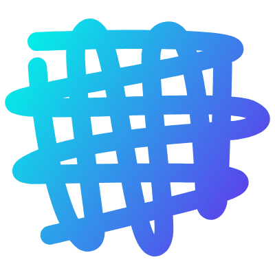 Shape Abstract Scratch Element from Organica (Gradient) Set