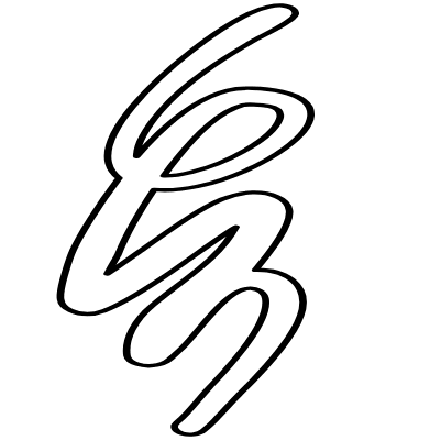 Shape Abstract Scratch Horizontal Element from Organica (Line) Set