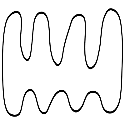 Shape Abstract Spine Element from Organica (Duo) Set