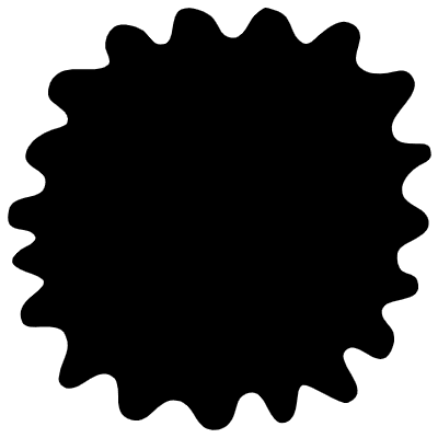 Shape Abstract Splash Element from Organica (Solid) Set