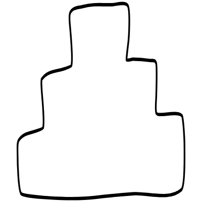 Shape Abstract Step Element from Organica (Line) Set