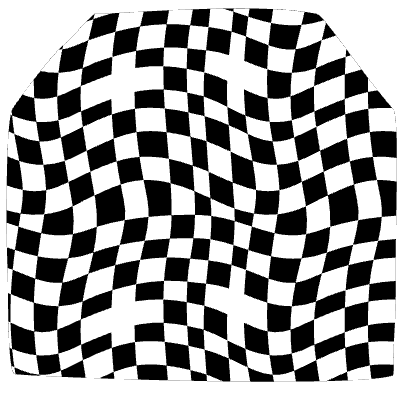 Shape Abstract Tag Square Trapezoid Element from Organica (Texturized) Set