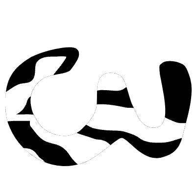 Shape Abstract Three Nose Element from Organica (Texturized) Set