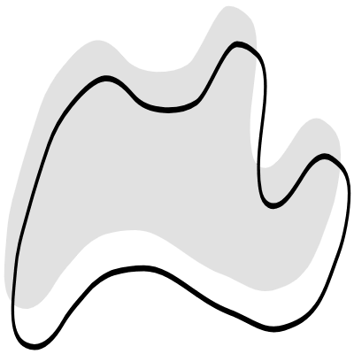 Shape Abstract Wave Element from Organica (Combo) Set