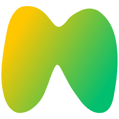 Shape Abstract Wing Element from Organica (Gradient) Set