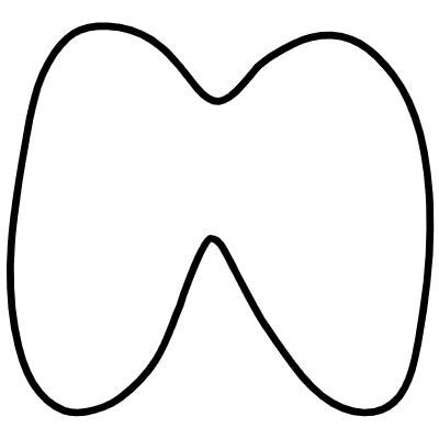 Shape Abstract Wing Element from Organica (Duo) Set