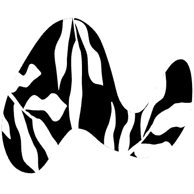 Shape Abstract Worm Element from Organica (Texturized) Set