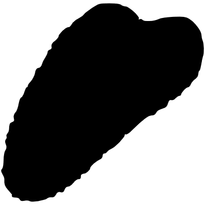 Shape Bubble Blob Simple 4 Element from Inky (Solid) Set