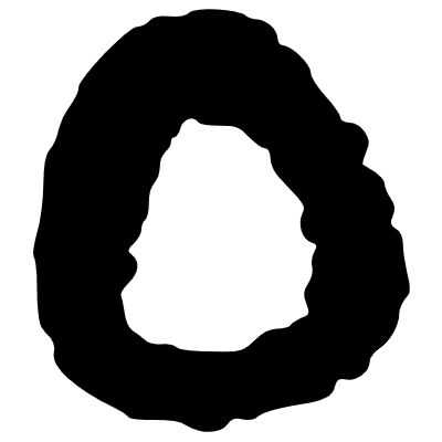 Shape Bubble Oval Element from Inky (Solid) Set