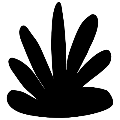 Shape Bush Big Nature Element from Organica (Solid) Set