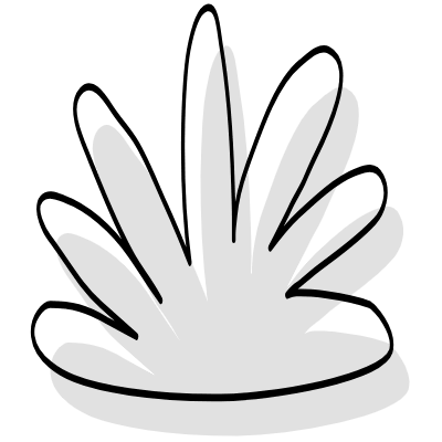 Shape Bush Big Nature Element from Organica (Combo) Set