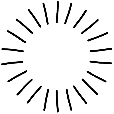 Shape Circle Element from Organica (Line) Set