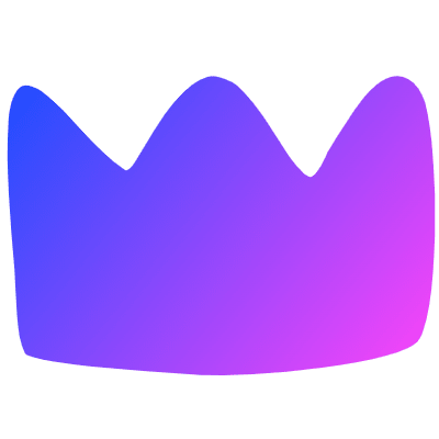 Shape Crown Element from Organica (Gradient) Set