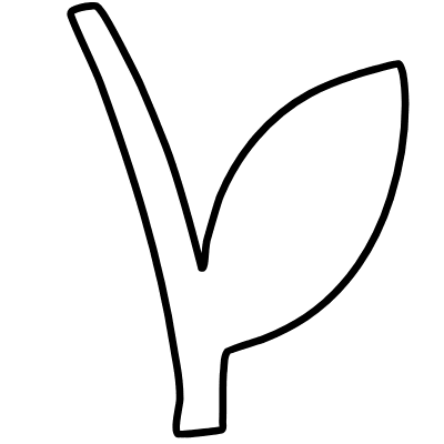 Shape Leaves Nature Twig Element from Organica (Duo) Set