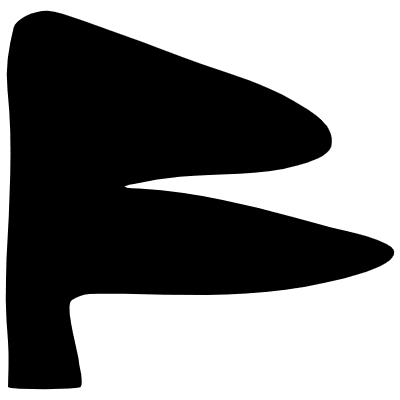 Shape Leaves Side Element from Organica (Solid) Set