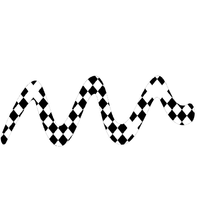 Shape Line Curly Element from Organica (Texturized) Set