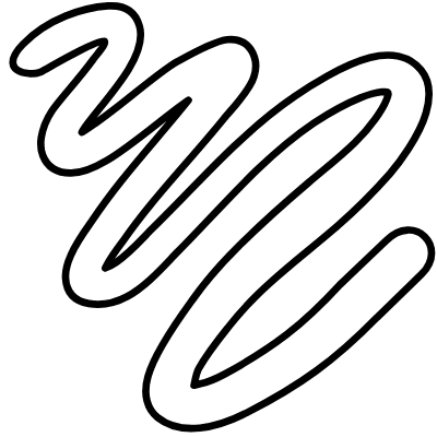 Shape Line Drawing Element from Organica (Line) Set
