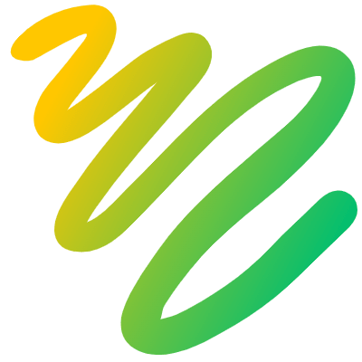 Shape Line Drawing Element from Organica (Gradient) Set