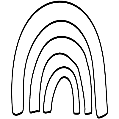 Shape Rainbow Element from Organica (Line) Set