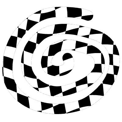 Shape Spiral Circle Element from Organica (Texturized) Set