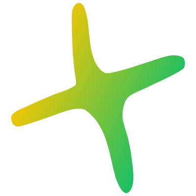 Shape Star Wink Element from Organica (Gradient) Set