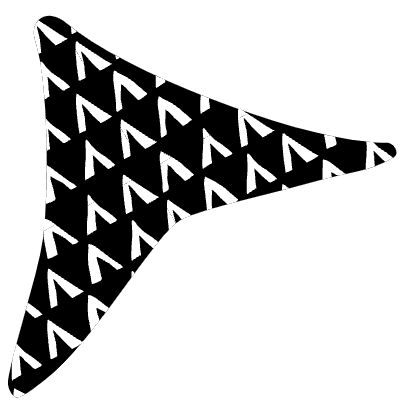 Shape Triangle Tree Pine Element from Organica (Texturized) Set