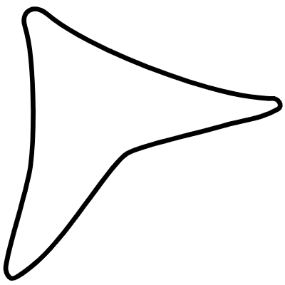 Shape Triangle Tree Pine Element from Organica (Duo) Set